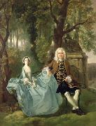 Thomas, Portrait of Mr and Mrs Carter of Bullingdon House